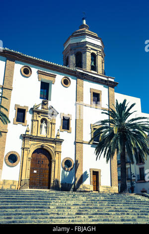 Ronda, Spanien am Merced Karmeliten Kloster. Stockfoto