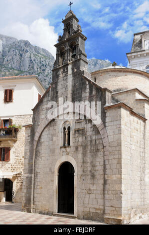 Lukas Kirche in Kotor, Montenegro. Stockfoto