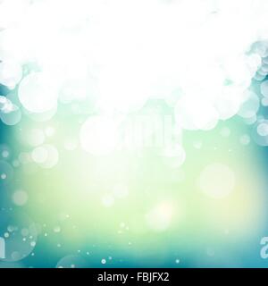 Lichter auf blauem Hintergrund. EPS 10 Stock Vektor