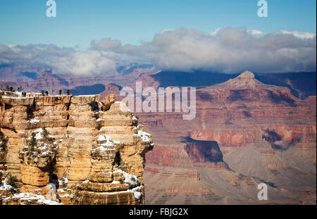 Mather Point, Grand Canyon South Rim, Arizona Stockfoto