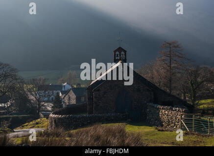 St. James Kirche Buttermere Cumbria Stockfoto