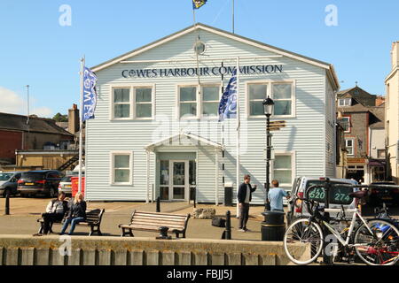 Cowes Hafen Kommission Gebäude, Cowes, Isle Of Wight, Großbritannien Stockfoto