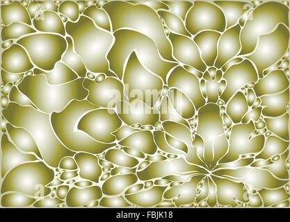 Mosaik-Steinen in Form von einem floralen Muster.  EPS10 Vektor abstrakten Hintergrund Stock Vektor