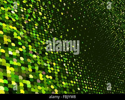 Abstrakte Dot grün Mosaik Hintergrund. EPS 8 Stock Vektor