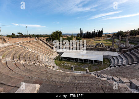 Das römische Theater im Heiligtum von Asclepion, Pergamonmuseum, Stockfoto