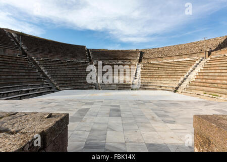 Das römische Theater im Heiligtum von Asclepion, Pergamonmuseum, Stockfoto