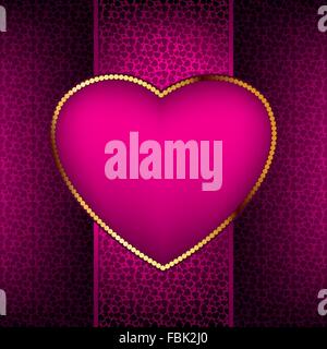 Valentine-Tageskarte. EPS 8 Stock Vektor