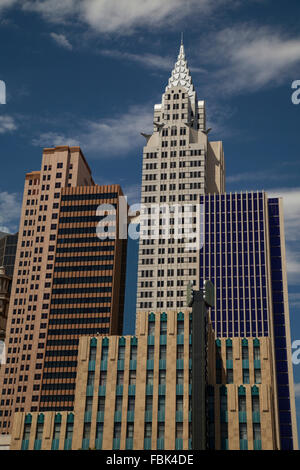 New York Casino und Hotel Las Vegas Stockfoto