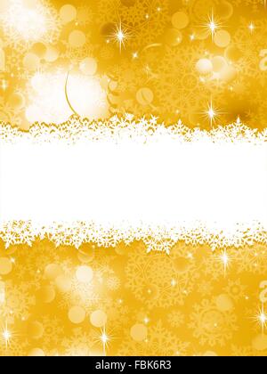 Orange Weihnachten Hintergrund. EPS 8 Stock Vektor