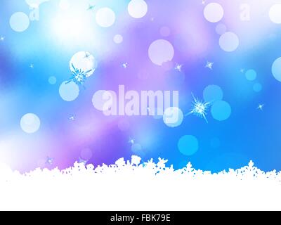 Weihnachten Hintergrund mit Textfreiraum. EPS 10 Stock Vektor