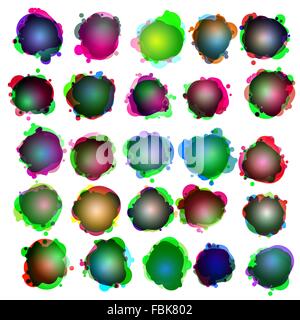 Sprechblasen. Original-Illustration. EPS 10 Stock Vektor