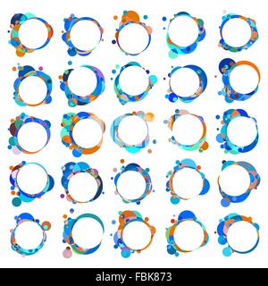 Sprechblasen. EPS 8 Stock Vektor