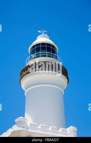 Byron Bay Leuchtturm von Cape Byron zu reservieren, östlicher Punkt auf dem australischen Festland, new-South.Wales, Australien Stockfoto