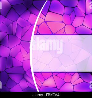 Glasmalerei-Design-Vorlage. EPS 8 Stock Vektor