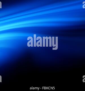 Blau glatt Twist Licht Linien Hintergrund. EPS 8 Stock Vektor