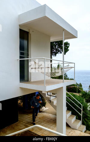 E-1027 ist eine moderne Villa in Roquebrune-Cap-Martin, in den Alpes-Maritimes Abteilung von Frankreich. Stockfoto