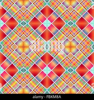 Buntes Kaleidoskop Muster. Zusammenfassung Hintergrund ideal für Tapetenmuster und andere arbeiten. Stockfoto