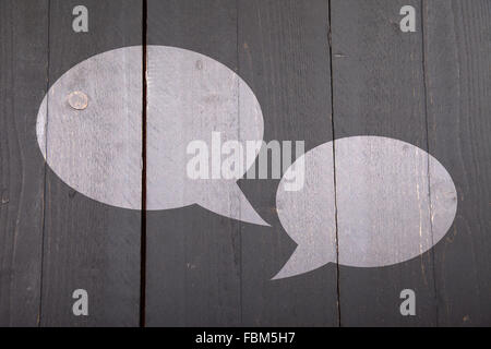 Sammlung von Comic-Banner schwarz-weiß Stockfotografie - Alamy