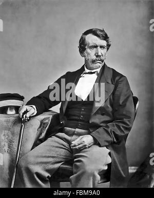 Schottische medizinischer Missionar DAVID LIVINGSTONE (1813-1873) im Januar 1864 Stockfoto