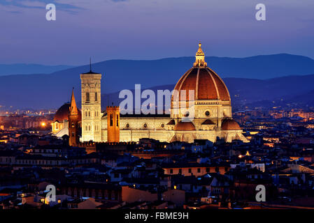 Il Duomo di Firenze, Florenz, Toskana, Italien Stockfoto