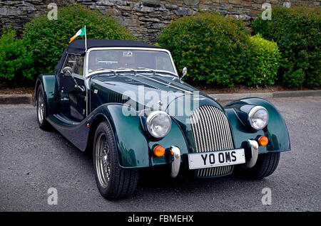 Racing grün gefärbt Morgan Sportwagen in West Cork Irland abgebildet.  Britische aus berühmten Marke Stockfoto