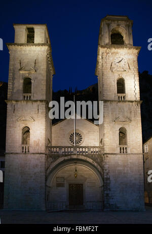 Kathedrale von St. Tryphon in Kotor, Montenegro Stockfoto