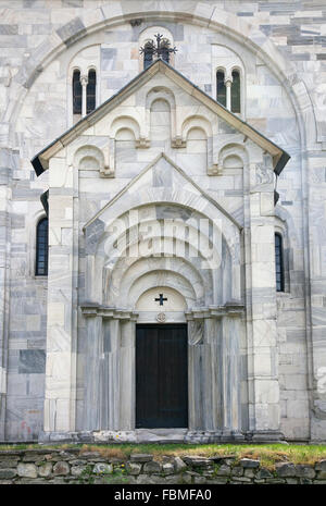 Jungfrau Maria Kirche von Studenica Kloster in Serbien Stockfoto