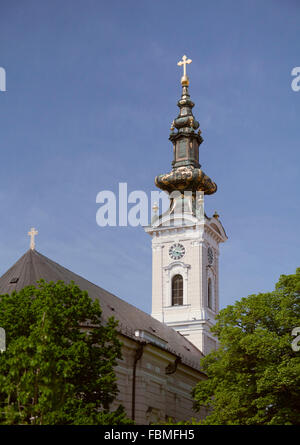 Kathedrale des Heiligen großen Märtyrer Georg in Novi Sad, Serbien Stockfoto