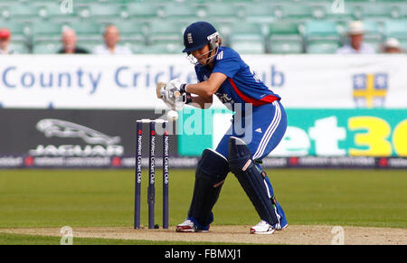 CHESTER LE STREET, ENGLAND 8. September 2012. Während des 1. Nat West t20 Cricket match zwischen Team und Westindien England Frauen Frauen und spielte im Emirat Riverside Cricket Ground, Durham. Stockfoto