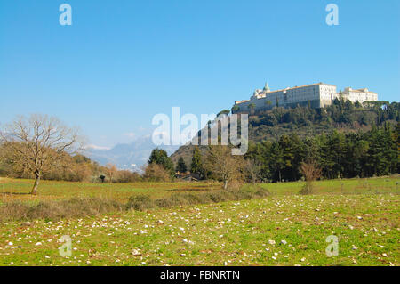 Monte Cassino Abtei - Italien Stockfoto