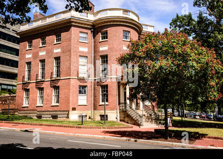 Achteck (Oberst John Tayloe III-Haus), 1799 New York Avenue NW, Washington DC Stockfoto