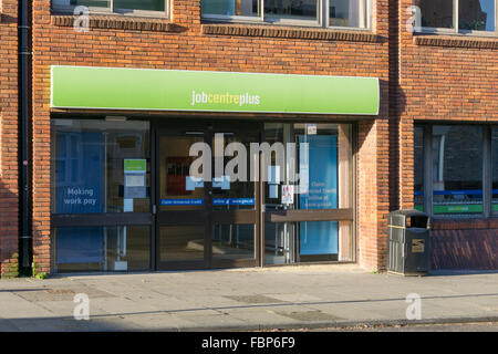 JobCentre Plus in Margate, Kent. Stockfoto