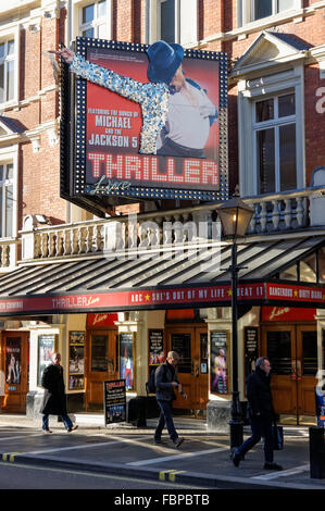 Das lyrische Theater am West End auf Shaftesbury Avenue, London England Vereinigtes Königreich UK Stockfoto