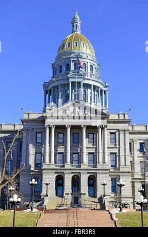 Colorado State Capitol Building, Heimat der UNO-Generalversammlung, Denver. Stockfoto