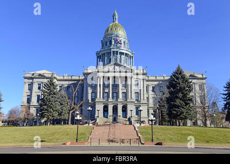 Colorado State Capitol Building, Heimat der UNO-Generalversammlung, Denver. Stockfoto