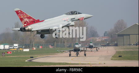 Royal Air Force Taifun Stockfoto