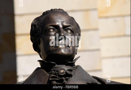 August Fuerst von Hardenberg - Denkmal, Abgeordnetenhaus, Berlin-Mitte. Stockfoto