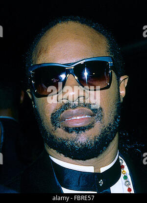 Washington, DC, USA, 1992 Stevie Wonder Portrait. Bildnachweis: Mark Reinstein Stockfoto