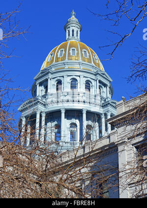 Colorado State Capitol Building, Heimat der UNO-Generalversammlung, Denver. Stockfoto