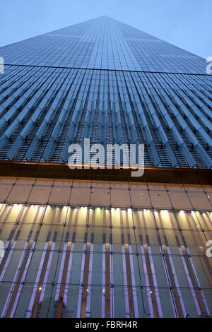 Eingang zum One World Trade Center, New York City, New York, USA Stockfoto