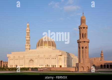 Sultan Qaboos Grand Mosque in Muscat, Oman Stockfoto