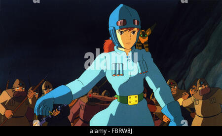 Kaze kein Tani keine Naushika - 1984 - unter der Regie von Hayao Miyazaki Stockfoto