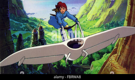 Kaze kein Tani keine Naushika - 1984 - unter der Regie von Hayao Miyazaki Stockfoto