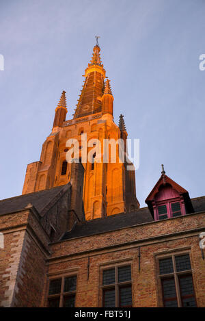 Kirche Notre-Dame, Brügge Stockfoto