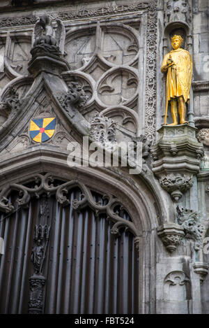 Basilika der Heilig-Blut-Kirche, Brügge Stockfoto