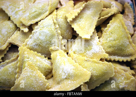 hausgemachte tortellini Stockfoto