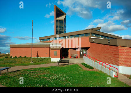 Cape Breton Bergbau Museum in Glace Bay ist eine Hommage an den Beitrag der Region Kohlebergmänner und Kohlebergbau Stockfoto