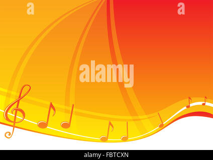 Hintergrundmusik Stockfoto