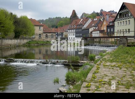 Stadt-Motiv von Kronach Stockfoto