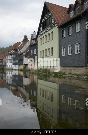 Stadt-Motiv von Kronach Stockfoto